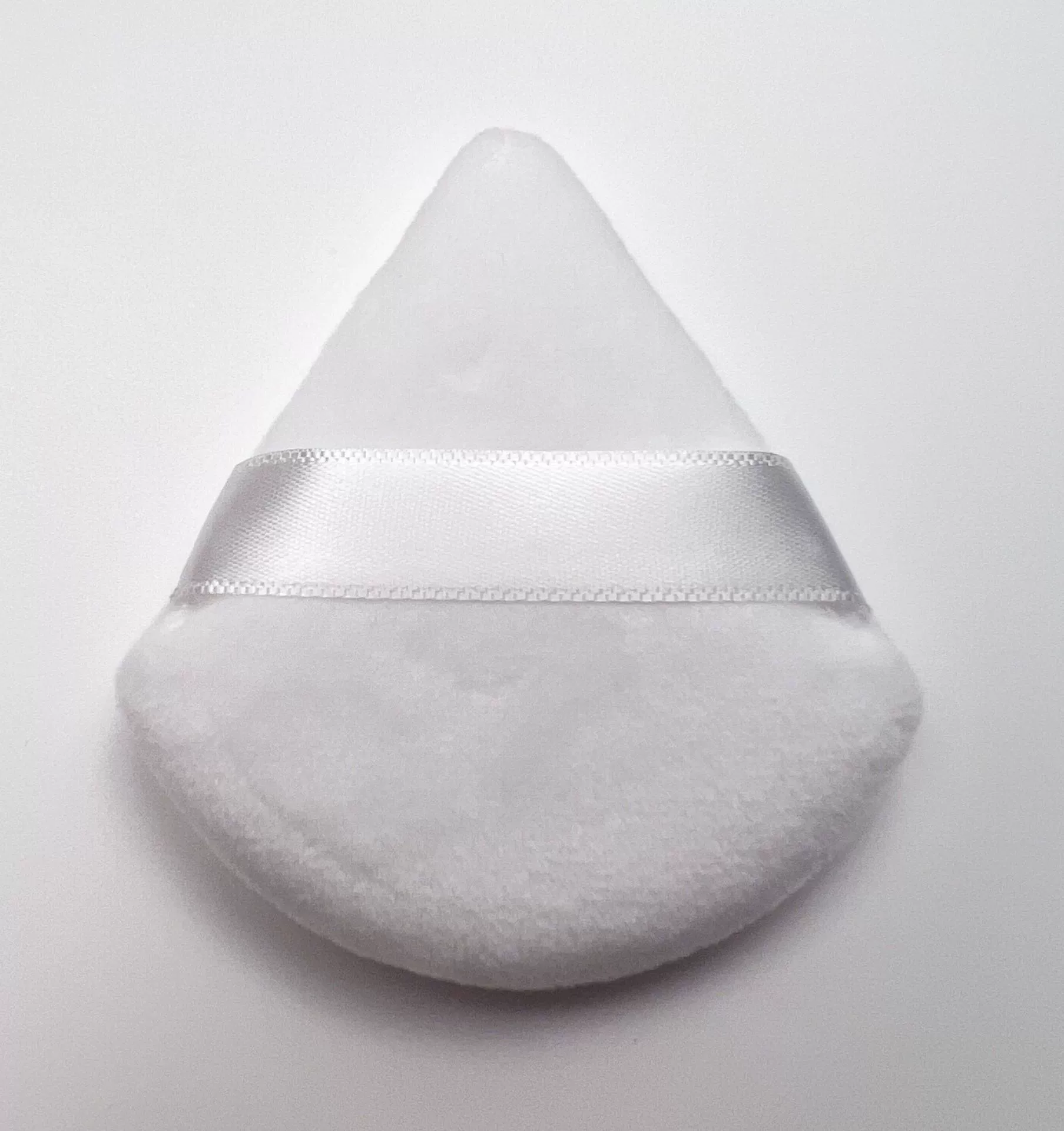 Triangular Makeup Sponge Puff, Soft Velvet Powder & Primer Applicator, Hand-strap, Multiple Colors
