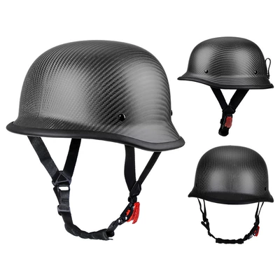 Helmet Carbon Fiber Half Helmet Motorcycle Safety Supplies - 3k-carbon-fiber-matte-black-mhead-circumference-56-57cm