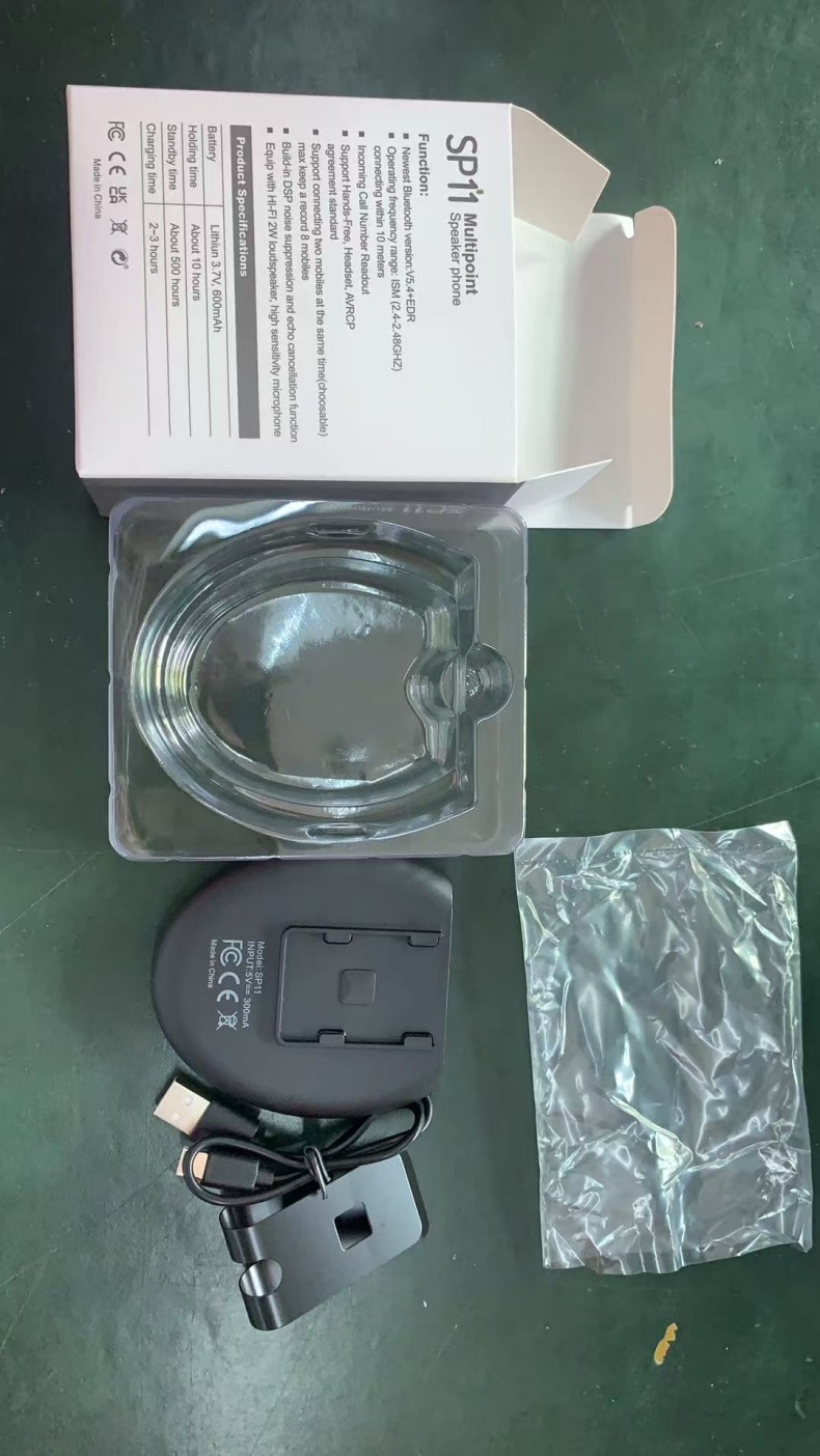 Cross-Border New Sp11 Car Bluetooth Hands-Free Automatic Switching Siri Voice Control Sun Visor Car Hands-Free