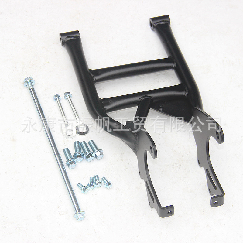 Accesorios de motocicleta de cuatro ruedas 150 - 250 Big Bull Beach Car Rocker trasero brazo basculante trasero horquilla plana eje trasero fijo