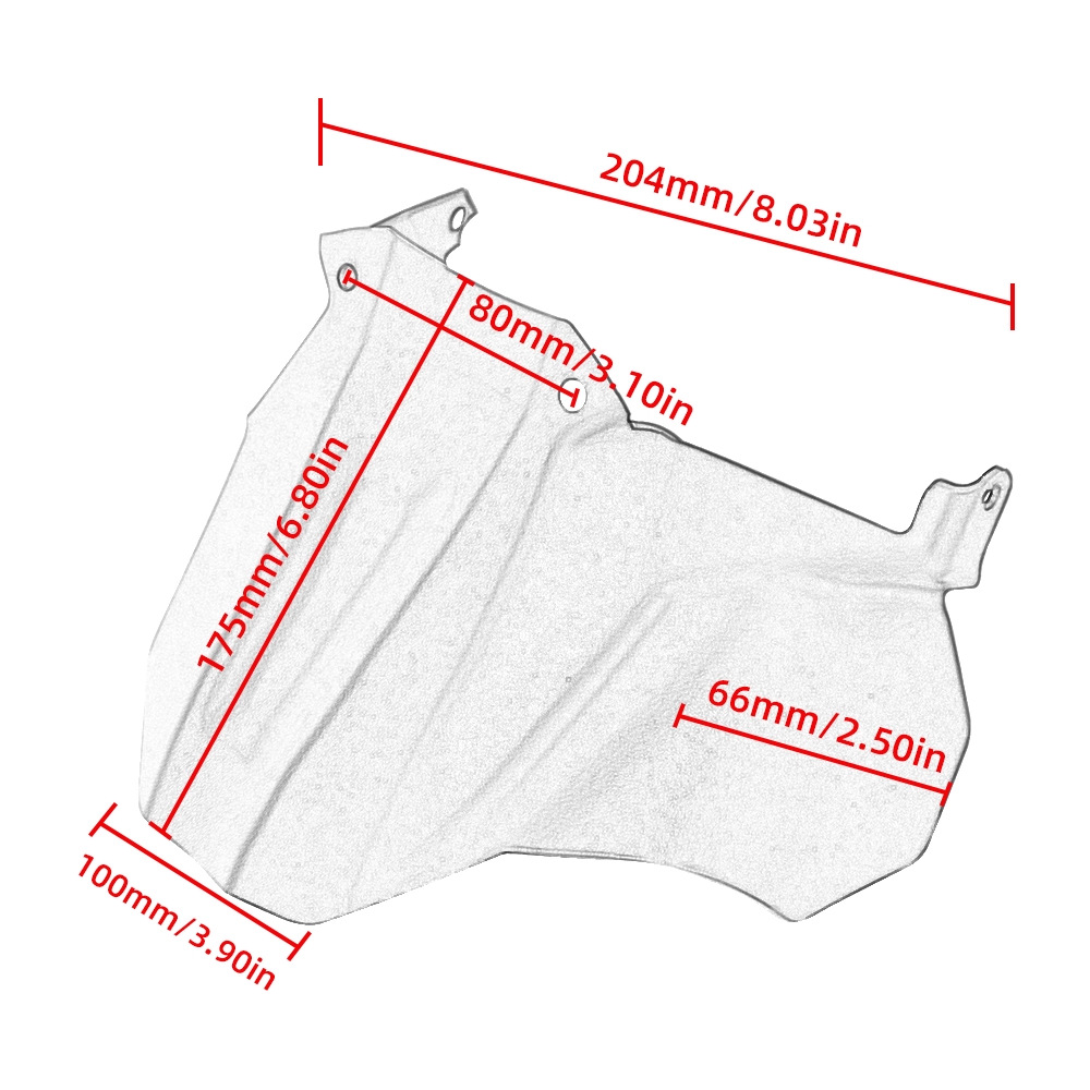 Applicable to BMW R1300GS interior mid-mounted mudguard motorcycle accessories modified parts cross-border exclusive for in stock