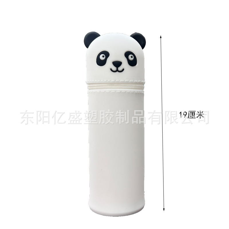 工場新製品カエルペンホルダー学用品かわいいアヒル漫画の形三次元伸縮シリコンペンバッグ|undefined