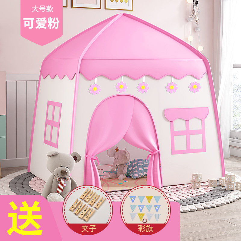 Tienda interior para niños, casa de muñecas, niño, castillo pequeño, niña, habitación de princesa, casa de juegos para dormir, cama, hogar