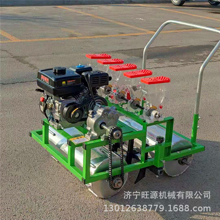 汽油自走式精播机 手推蔬菜播种机 油菜电动播种机