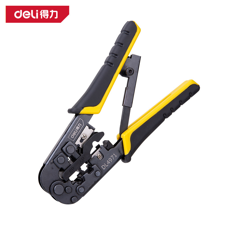品牌授权 Deli/得力 网络钳棘轮4/6/8P DL4971 DL381068