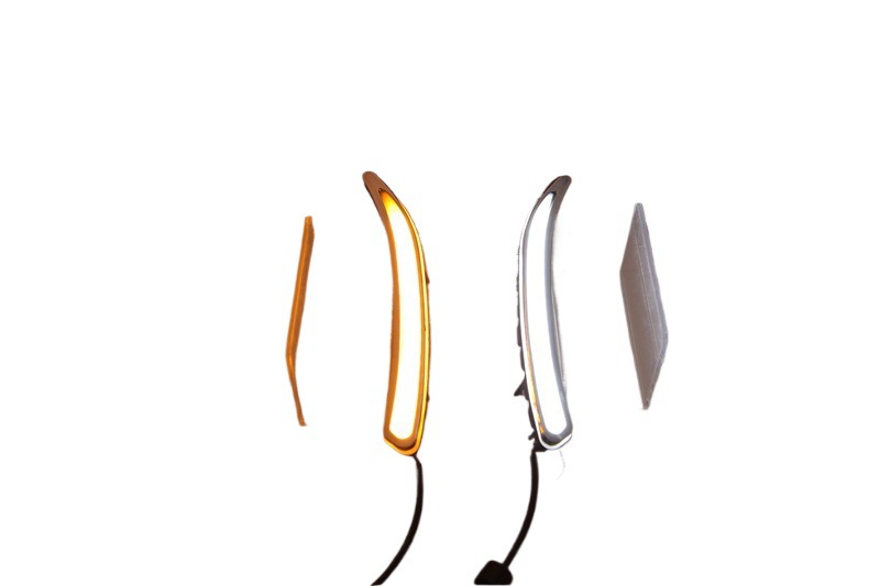 Aplicable a la luz diurna de GS Junwei GS Luz de niebla Luz de modificación Luz de parachoques delantero