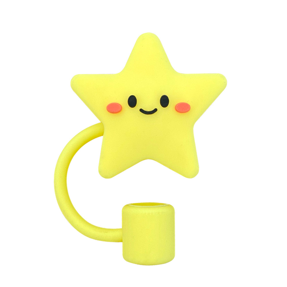 Tapa de pajita de 10mm Tapa de aislamiento transfronterizo Taza de hielo Taza de agua Stanley Stanley Tapa de pajita a prueba de polvo de PVC