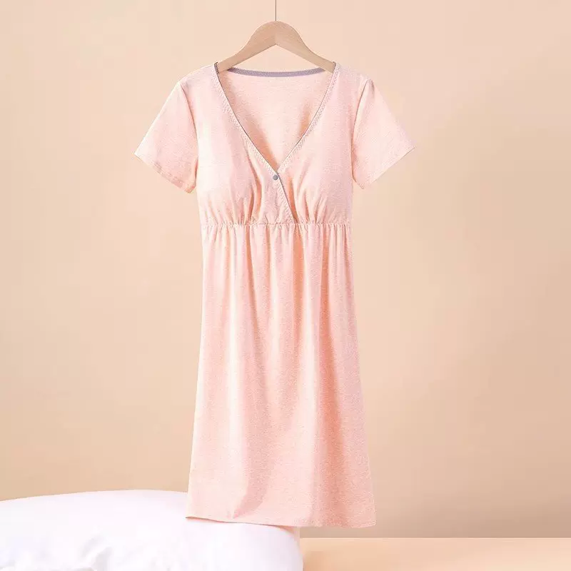 Тонкая пижама для беременных для кормления грудью, платье, plus size, свободный силуэт