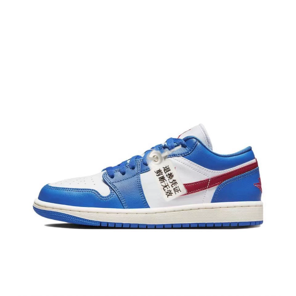 Air Jordan 1, низкие баскетбольные нескользящие универсальные кроссовки для мужчин и женщин для отдыха