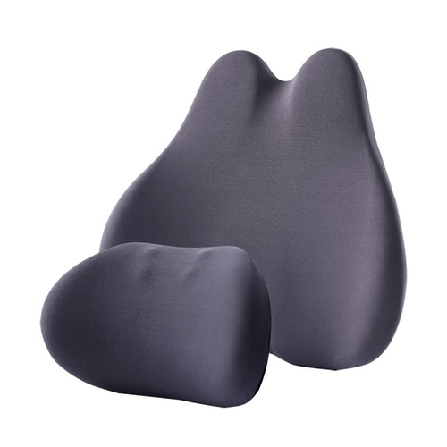 Memory foam car slow rebound cushion lumbar car cushion headrest neck protector car pillow pillow seat cushion