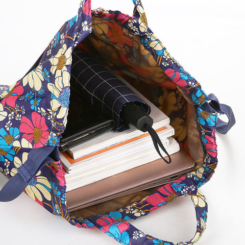 Manufacturer wholesale new drawstring backpack women's folding storage bag sports fitness bag drawstring pocket travel women's backpack