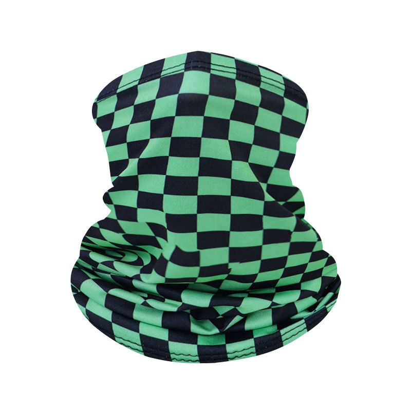 Verano delgado hielo buñuelo mágico de color sólido, montaña, ciclismo, máscara solar, protección de cuello transpirable