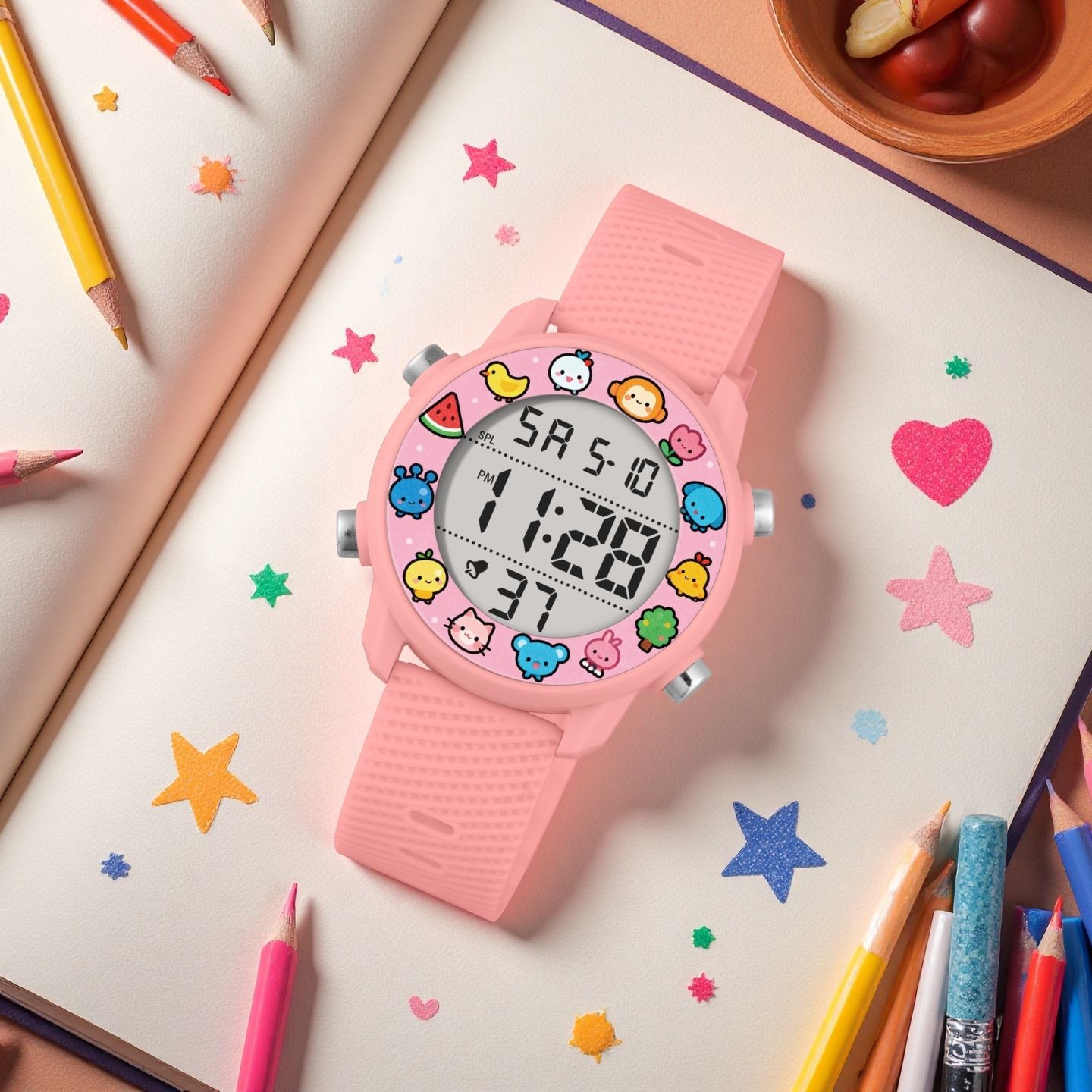Reloj electrónico de luz nocturna al aire libre para niños y niñas multifuncional alarma relojes electrónicos deportivos al por mayor