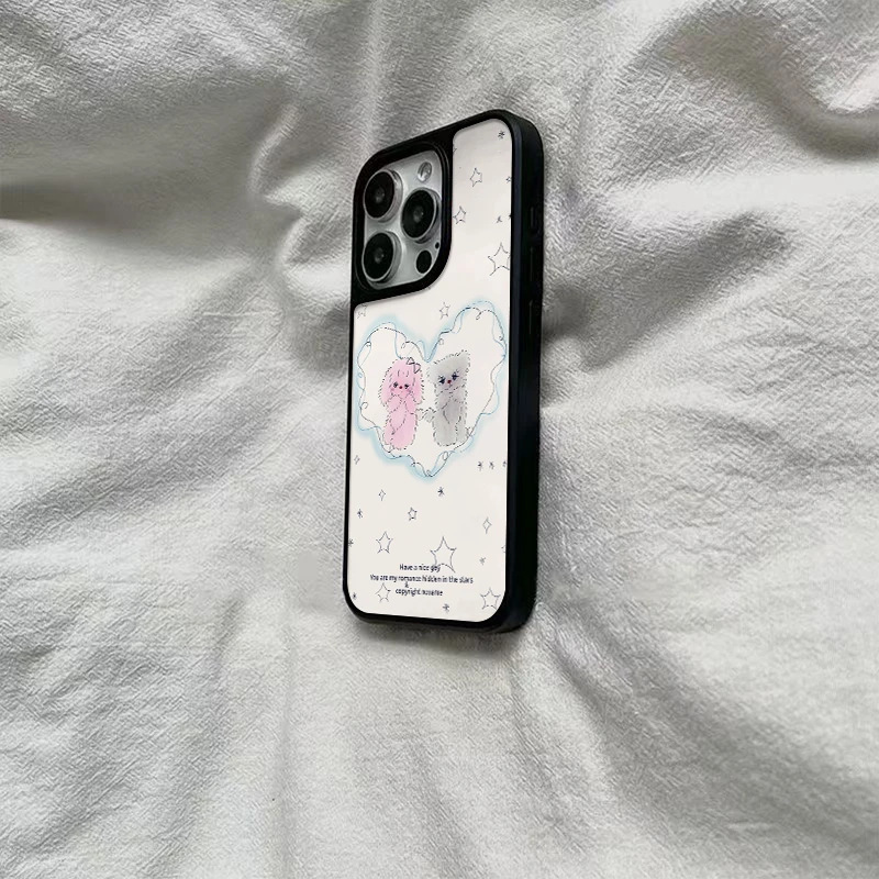 可爱温柔狗狗适用IPhone17Promax手机壳15磨砂PC16新款13大孔14女|undefined