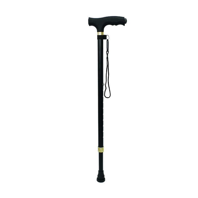 Walking Stick for the Elderly, Four-Legged Walking Stick, Telescopic Multi-Function Walking Stick