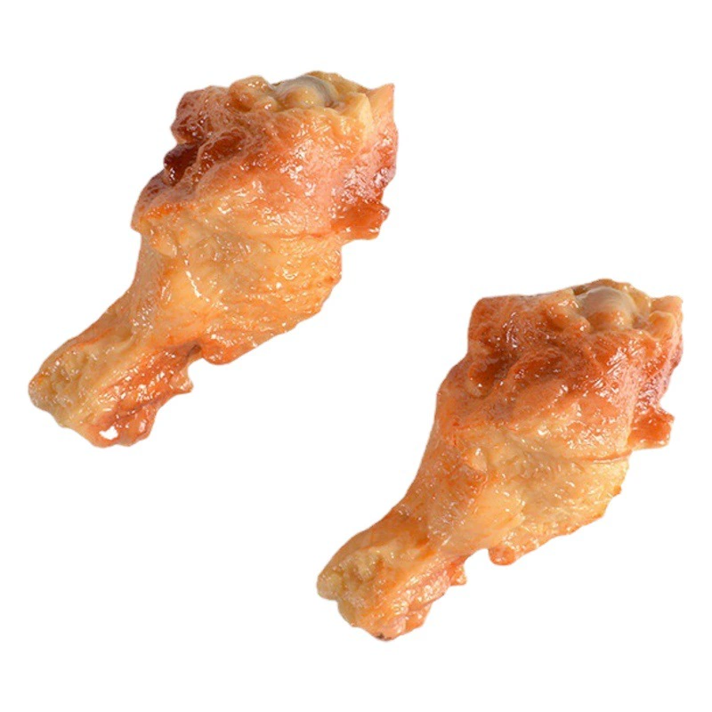 Мощная фабрика в наличии имитация жареной куриной ножки куриные крылышки кулон имитация пищевой модели игрушечные украшения реквизит для стрельбы