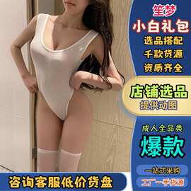 一手成年人用品货源成人用品情趣用品爆款货盘情趣内衣连体开档