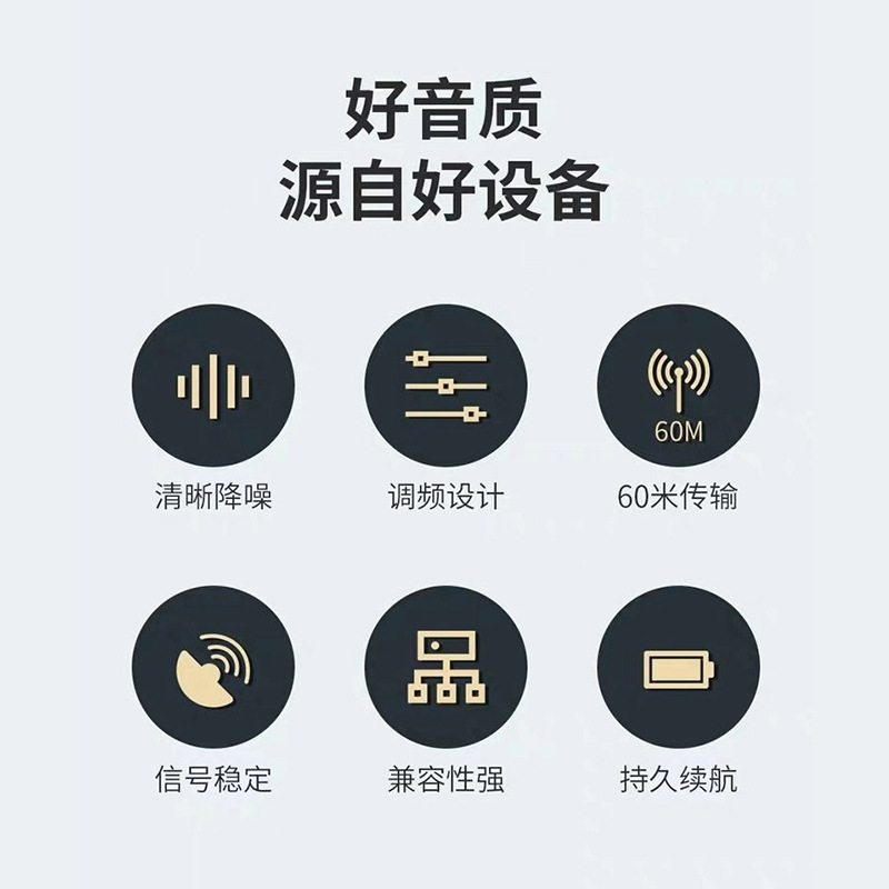 Nuevo inalámbrico headwear collar clip pequeña abeja micrófono de radio profesional móvil en vivo entrevista al aire libre fotografía Cámara micrófono