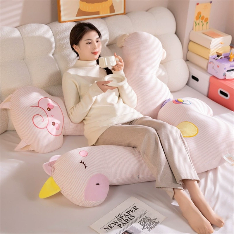 Хлопчатобумажная кровать динозавра спящая подушка боковая подушка альпака единорог кукла подушка Подушка для девочек