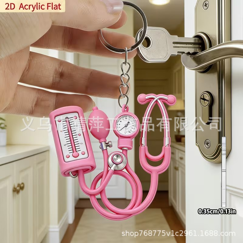 Cute fuchsia stethoscope
