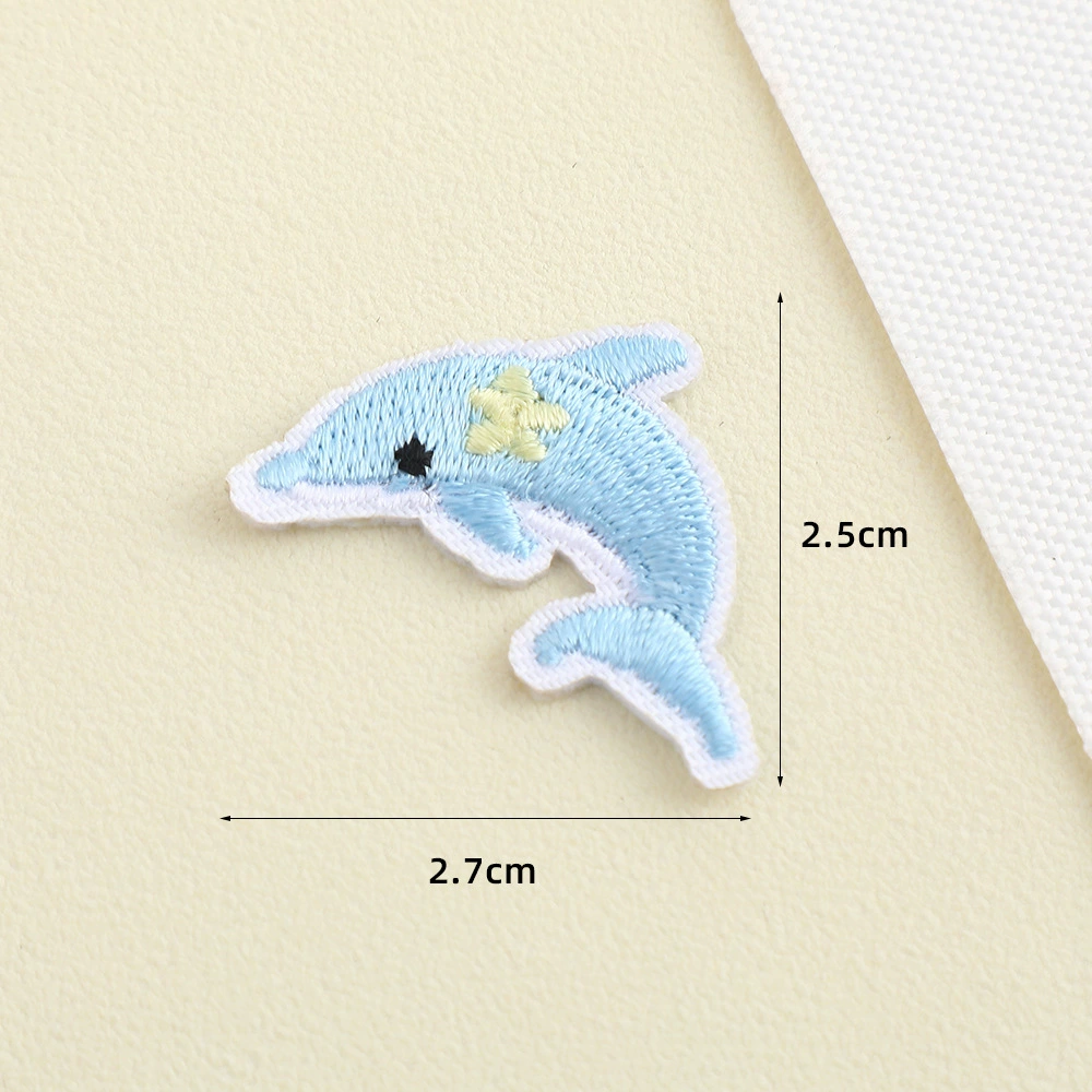 Cartoon machine embroidery embroidery cloth patch DIY handmade bag hole patch Clothes patch Towel cloth patch E18