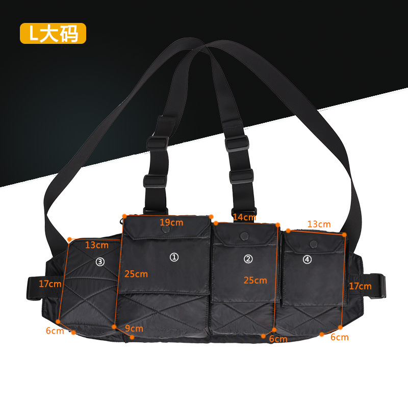 Yeud doble hombro fotografía chaleco cintura bolsa SLR correa de la Cámara crossbody lente de disparo rápido bolsa de carga digital