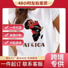 ����New African Funny Ladies Clothes Casual Short SleT-shirt