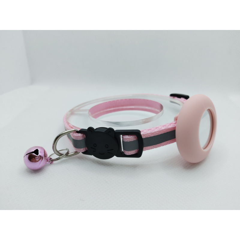 Spot 24h cabello collar de gato anti-pérdida transfronterizo para Apple airtag tracker gato collar joyería silicona