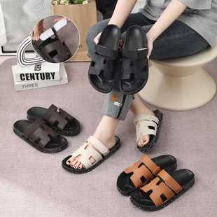2025PVC�¿�ins�����҃ȼҾ�Ь���e�͹�ɳ����Ь��Ь�r�йŵ䱬��
