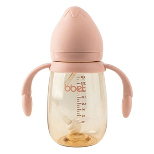 Babi elephant wide caliber bottle ppsu multi-capacity baby feeding bottle anti-fall anti-flatulence neutral water cup wholesale