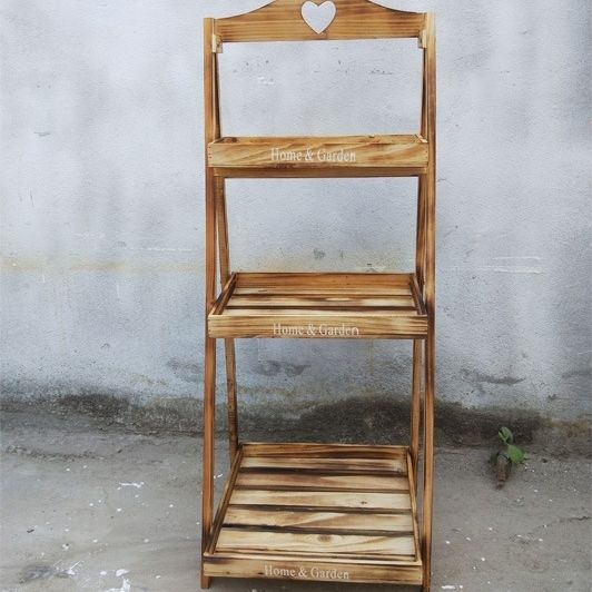 Fábrica directa de madera sólida retrógrada multicapa plegable balcón de planta trapezoidal suculenta
