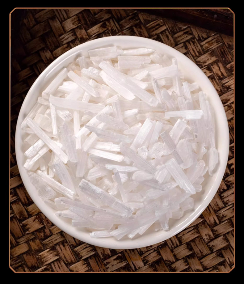 Raw Gypsum Shi Gao 500g Dried Mineral Herb for Traditional Decoctions in use