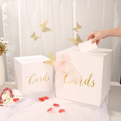 クロスボーダー結婚式カードボックス投票箱サプライズボックス告白風船ボックス恋人求愛誕生日ボックスギフトボックス投票ボックス