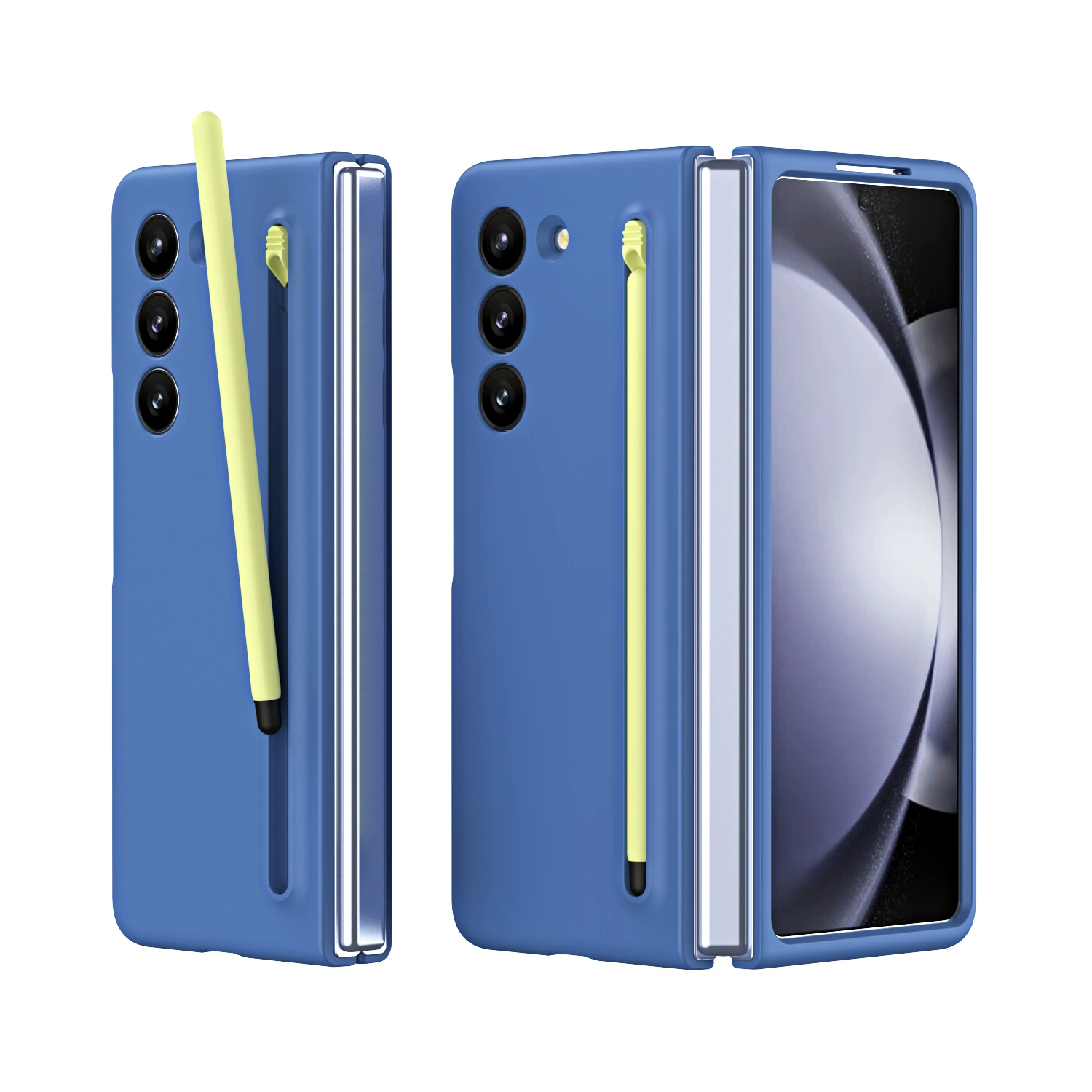 Глобальная применимость Samsung Z Fold6 складной летающий дракон Bulong кожа Full FOLD345 однотонный инъекционный чехол для телефона