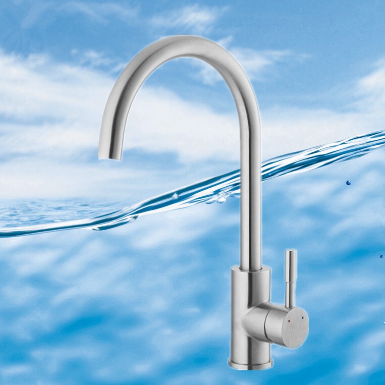 Rifeng Faucet Kitchen Faucet Hot and Cold 304 Stainless Steel Wash Basin Wash Basin Laundry Sink Sink Faucet