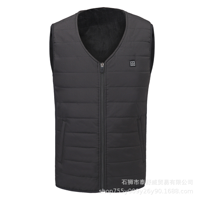 El nuevo 2024 fabricante mayorista de calefacción eléctrica inteligente chaleco de nueve zonas temperatura constante chaleco de calefacción eléctrica de nueve zonas ropa de calefacción