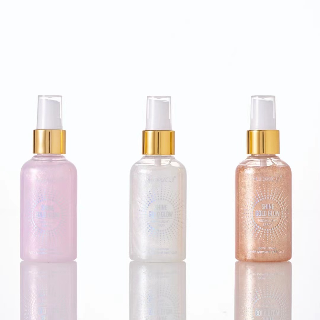 Amazon suministra spray de alta luz 60ml líquido de reparación facial y cuerpo perlado brillante líquido transfronterizo entre Europa y América image 6