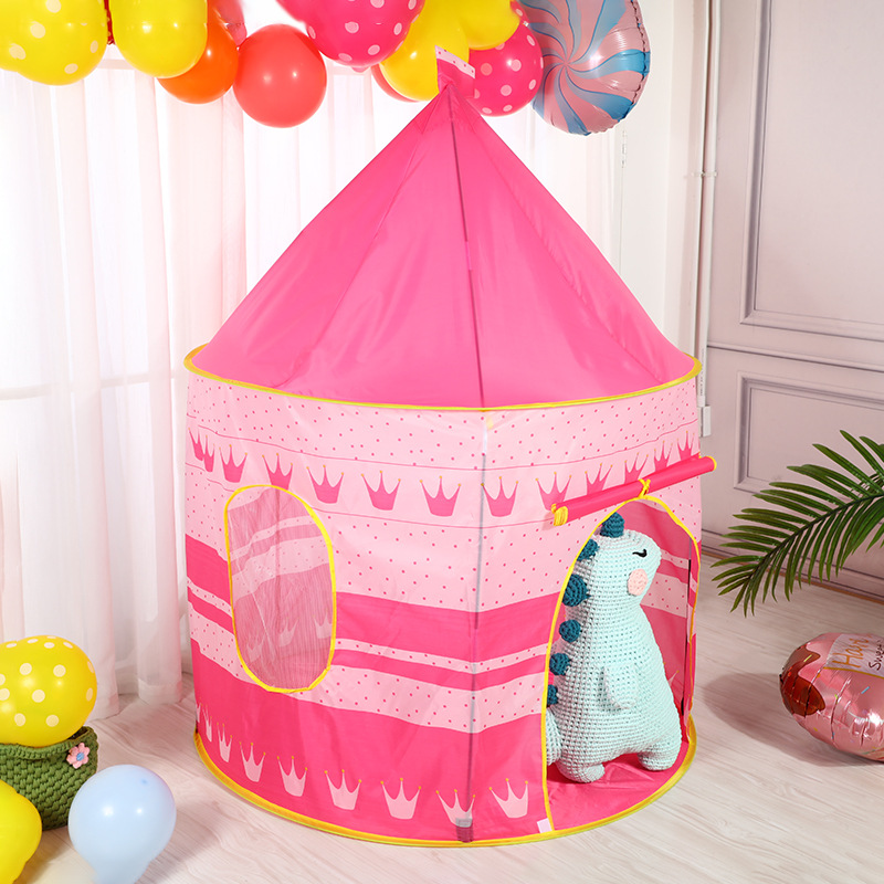 Casita de juegos infantil, yurta de juguete, castillo de juegos para príncipe y princesa, castillo de juguete para interiores.
