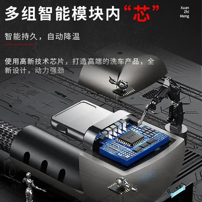 household portable rechargeable high-pressure water | Car washing machine