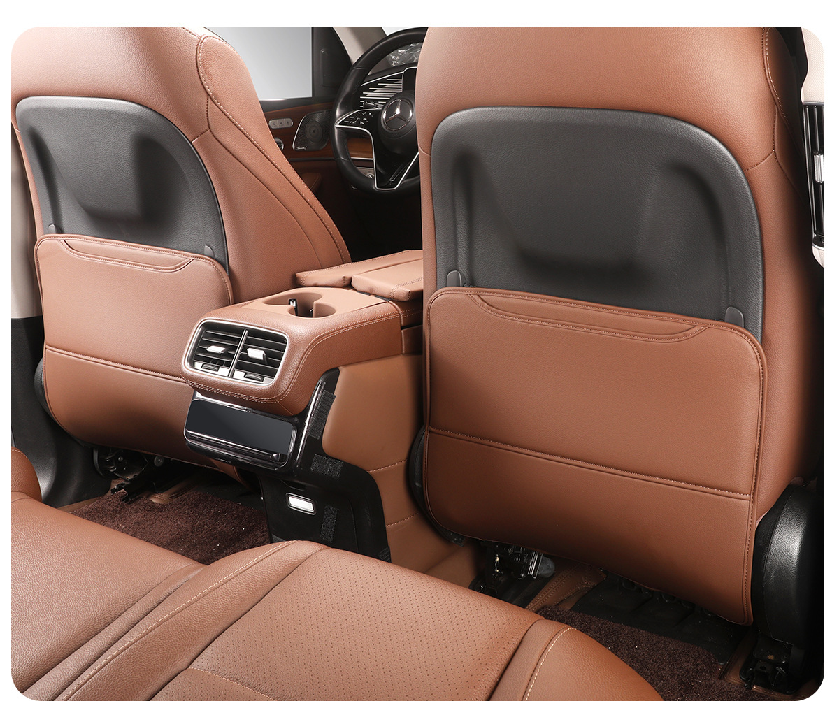 Suitable for Mercedes-Benz Gle350/450 Seat Anti-Kick Pad Gls450 Rear Backrest Anti-Kick Pad Interior Decoration Supplies