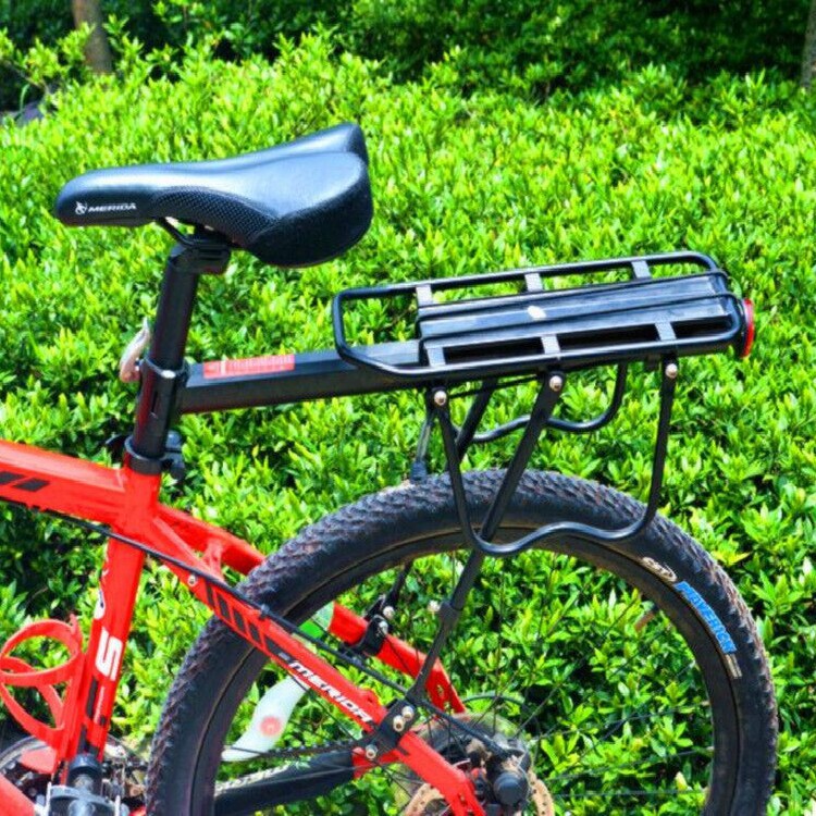 Factory wholesale mountain bike aluminum alloy rear shelf bicycle shelf quick release manned frame wholesale shelf