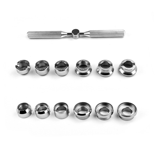 5537 6-head watch opener, open back cover, switch watch back cover, suitable for grooved screw bottom cover, watch repair tool