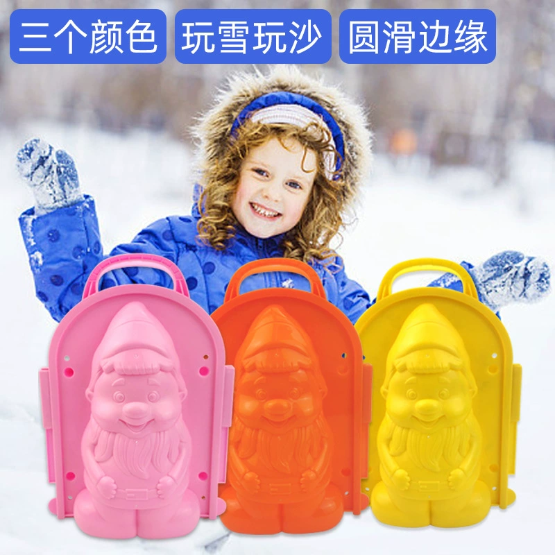 Детские снежные игрушки мультфильм Эльф Снежная форма пляжные игрушки играть Снежный Летний пляж трехмерная форма оптом