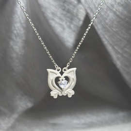 小红书爆款魔仙堡小魔仙蝴蝶吊坠女变身器甜美小清新项链童年回忆