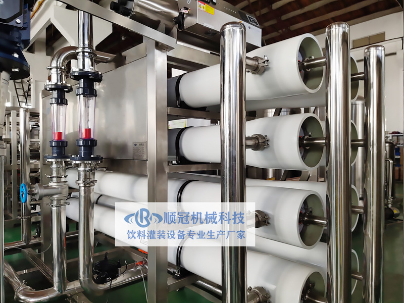 24T大型纯净水RO反渗透系统 专业定制水处理设备