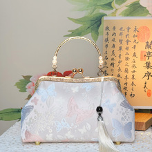 中国风旗袍包礼品包手提包斜挎包手机包口金包直播女包跨境包bag