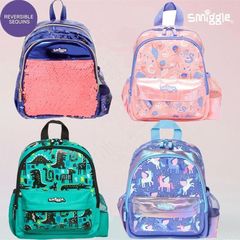 澳洲Smiggle書包幼兒園兒童背包水壺衣服汗巾收納包卡通雙肩包禮