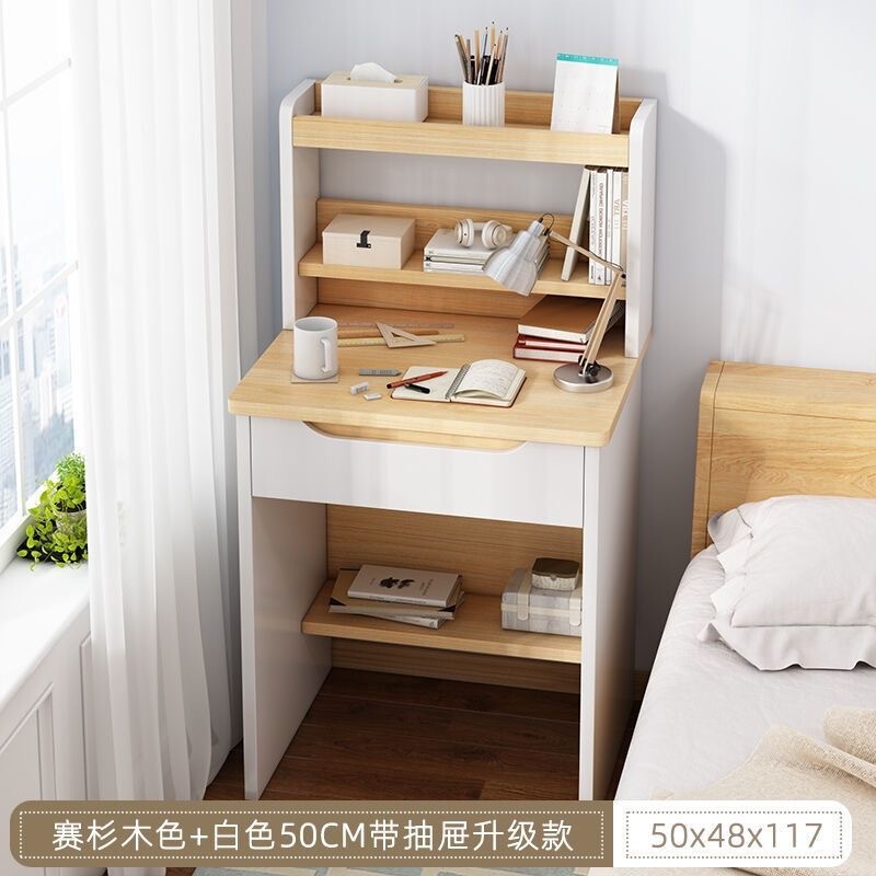 Student desk bookshelf simple modern laptop desk home bedroom writing desk with drawer study table