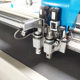 Foot Pad Stickers Sandpaper Cutting Machine Felt Non-Woven Cork Cutting Machine Air Film Foam Board Oscillating Knife Cutting Machine