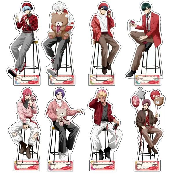 Blue Prison anime large acrylic standee: Issei Kise, Kira Kira, Hyoma Chigiri, Renji Kogami acrylic figure
